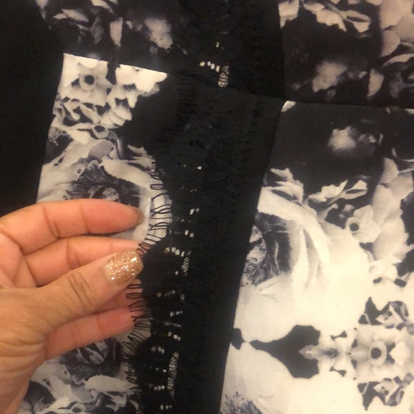 CITY CHIC BLACK & WHITE Strapless Dress size 18W NWOT - Picture 6 of 8